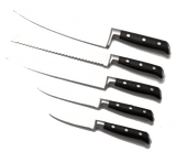 Full Tang, Stainless Steel 5-Piece Knife Set | SiliSlick®