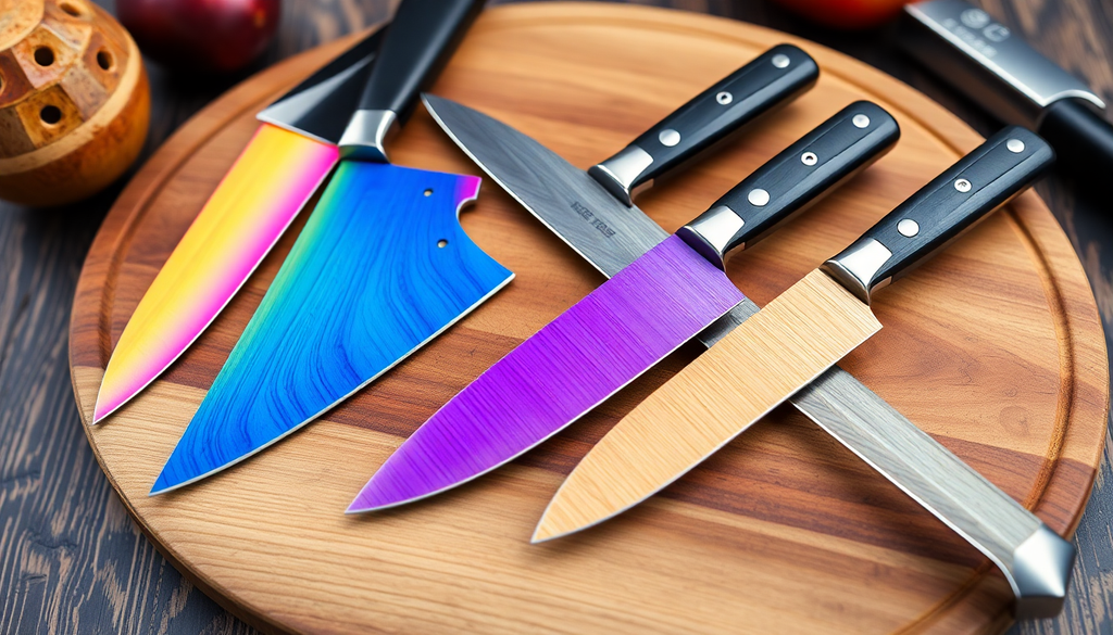 Chroma Culinary Craft: Unveiling the Best Rainbow and Damascus Knife Kits for Your Kitchen Masterpiece in 2025
