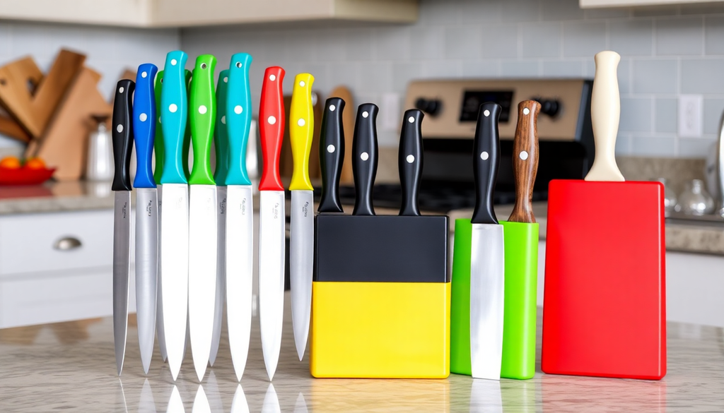 2025's Colorful Culinary Journey: Selecting the Best Unique Damascus and Iridescent Knife Sets for Your Kitchen