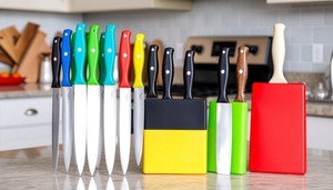 2025's Colorful Culinary Journey: Selecting the Best Unique Damascus and Iridescent Knife Sets for Your Kitchen