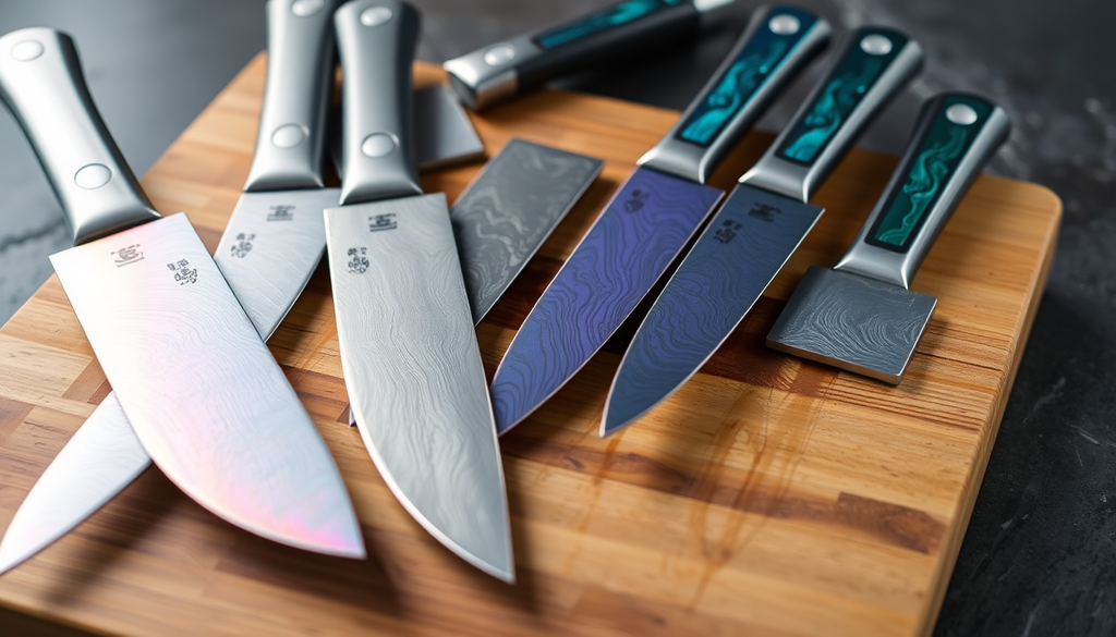A Chef's Dream: The Best Iridescent and Damascus Steel Knife Sets for Culinary Perfection in 2025