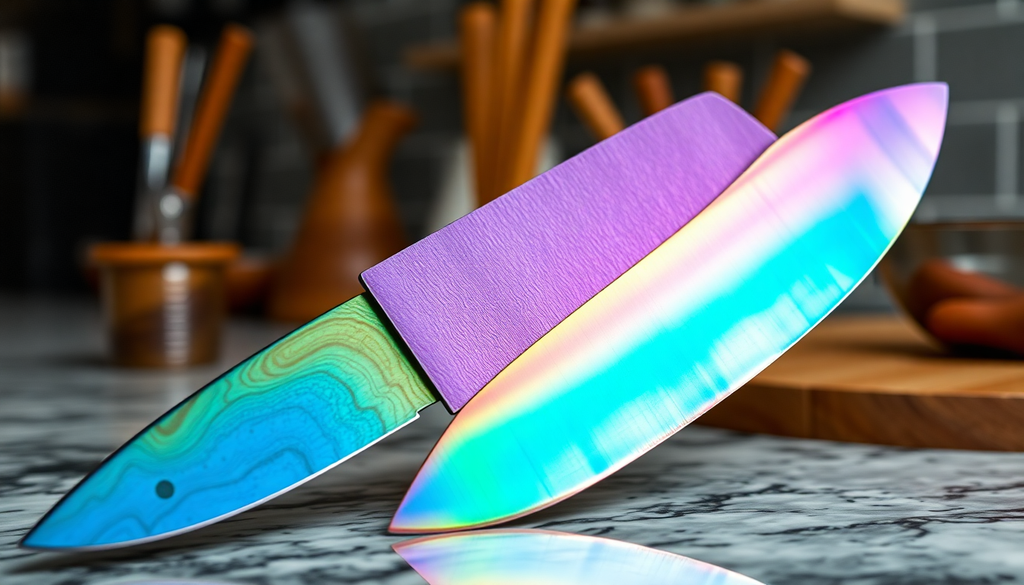 2025's Colorful Cutlery Revolution: Unveiling the Best Unique Damascus and Iridescent Knife Sets for Culinary Enthusiasts