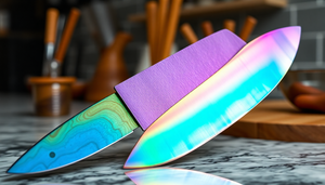 2025's Colorful Cutlery Revolution: Unveiling the Best Unique Damascus and Iridescent Knife Sets for Culinary Enthusiasts