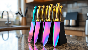 Your 2025 Guide to the Most Unique Damascus Knife Kits and Iridescent Knife Sets: Elevate Your Kitchen with Stunning Colorful Cutlery