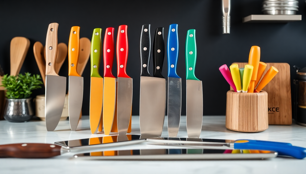 Cutting-Edge Culinary Tools: Exploring the Best Damascus, Rainbow, and Iridescent Knife Kits for Your Kitchen Upgrade