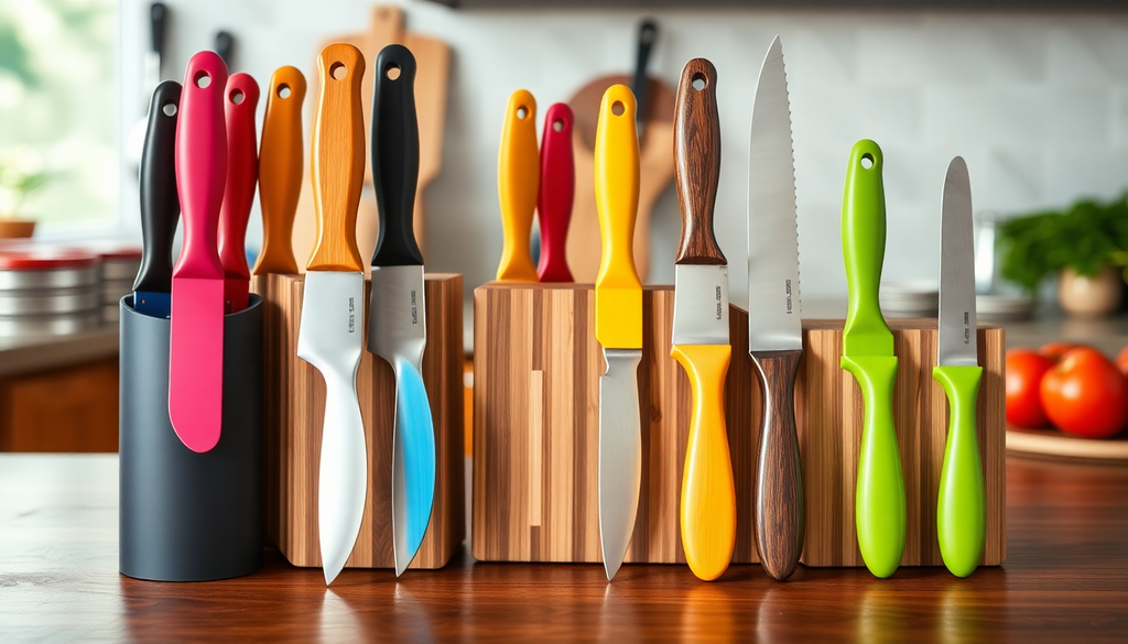 2025's Vibrant Kitchen Essentials: Discovering the Best Unique Damascus and Rainbow Knife Sets for Every Home Chef
