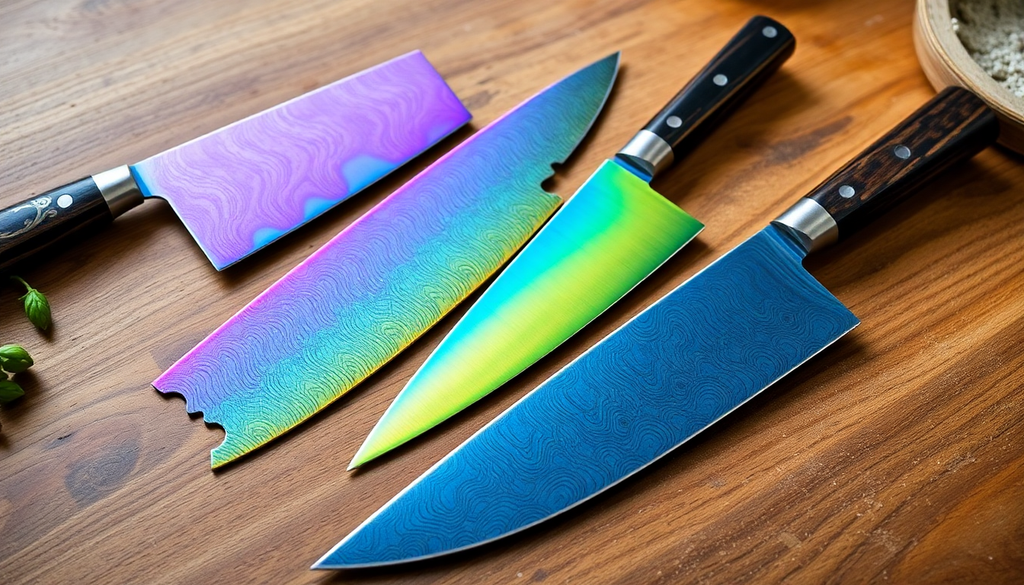 Colorful Culinary Cutlery: The Best Iridescent and Damascus Knife Kits for Modern Kitchens in 2025