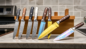 2025's Best Damascus Knife Kits and Iridescent Knife Sets: Essential Tools for Culinary Artistry