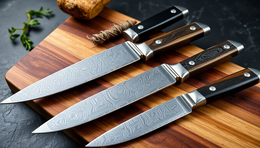 2025's Culinary Artistry: Exploring the Finest Unique Damascus Knife Kits and Iridescent Cutlery for Gourmet Chefs