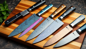 Dazzling Culinary Tools: A Complete Guide to the Best Iridescent and Damascus Steel Knife Sets for 2025