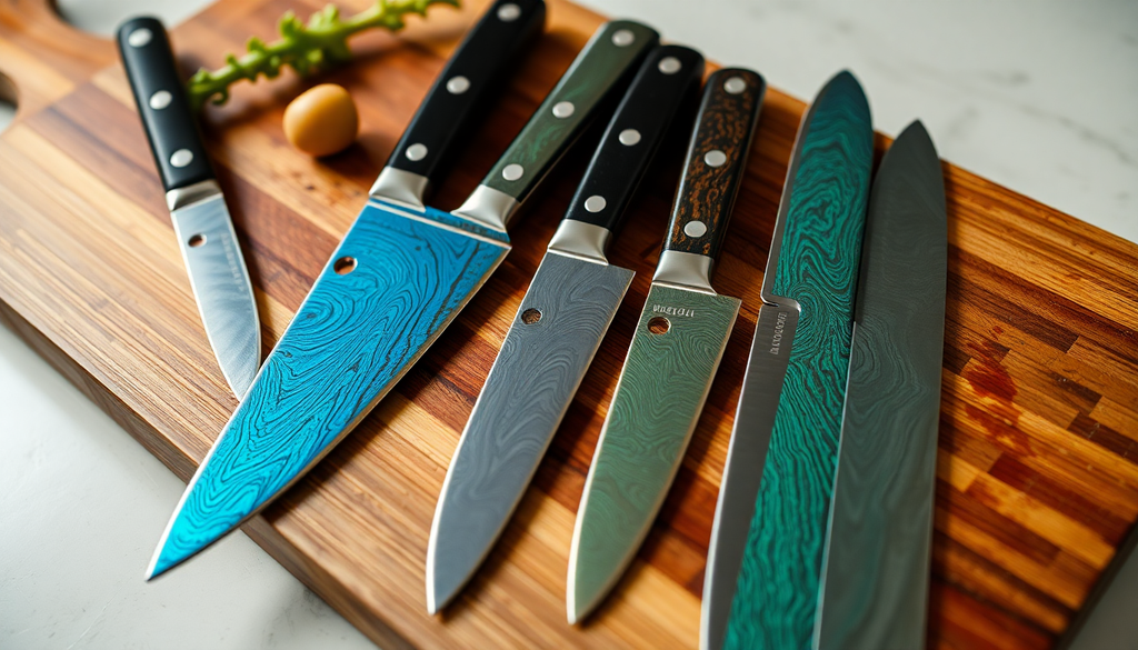 Sharpen Your Skills: The Best Iridescent and Damascus Steel Knife Sets for Every Culinary Enthusiast in 2025
