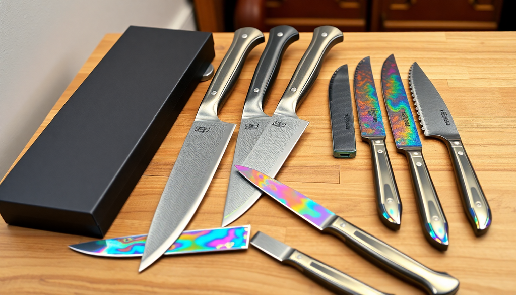 2025's Best Damascus Knife Kits and Iridescent Cutlery: A Comprehensive Guide to Unique Kitchen Essentials