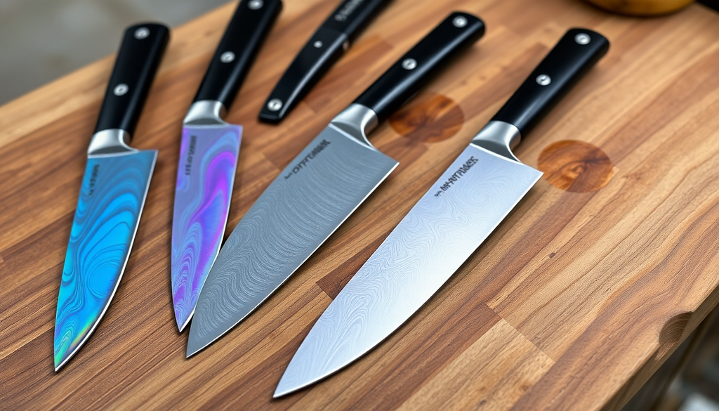 Mastering Kitchen Elegance: The Best Iridescent and Damascus Knife Sets for Culinary Excellence in 2025