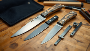 2025's Innovative Damascus Knife Kits and Iridescent Cutlery: A Unique Fusion for Culinary Enthusiasts