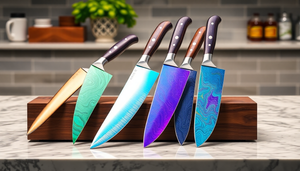 2025's Colorful Culinary Essentials: The Ultimate Guide to Unique Damascus and Iridescent Knife Sets for Every Kitchen