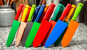2025's Best Colorful Kitchen Knives: Exploring Unique Damascus and Iridescent Knife Sets for Culinary Excellence
