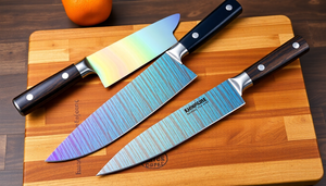 Mastering Color and Precision: The Ultimate Guide to Rainbow and Damascus Kitchen Knife Kits