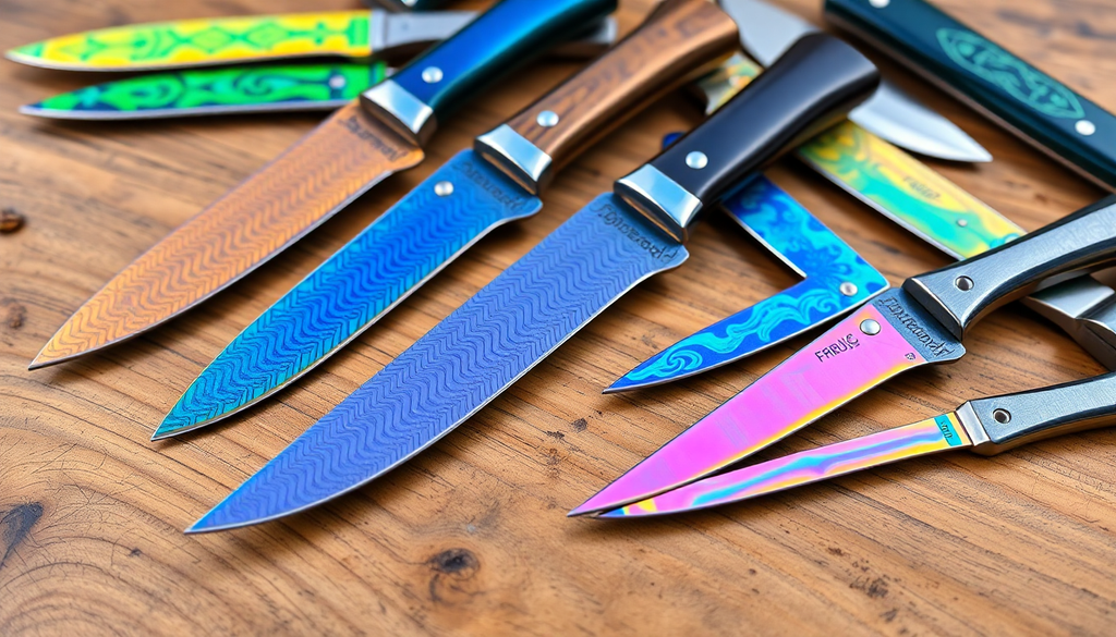 2025's Top Picks for Unique Damascus Knife Kits and Iridescent Cutlery: A Comprehensive Guide to Colorful Culinary Tools