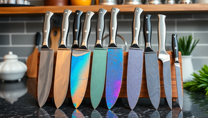 Finding the Perfect Blend: A Guide to the Best Iridescent and Damascus Steel Knife Sets for 2025