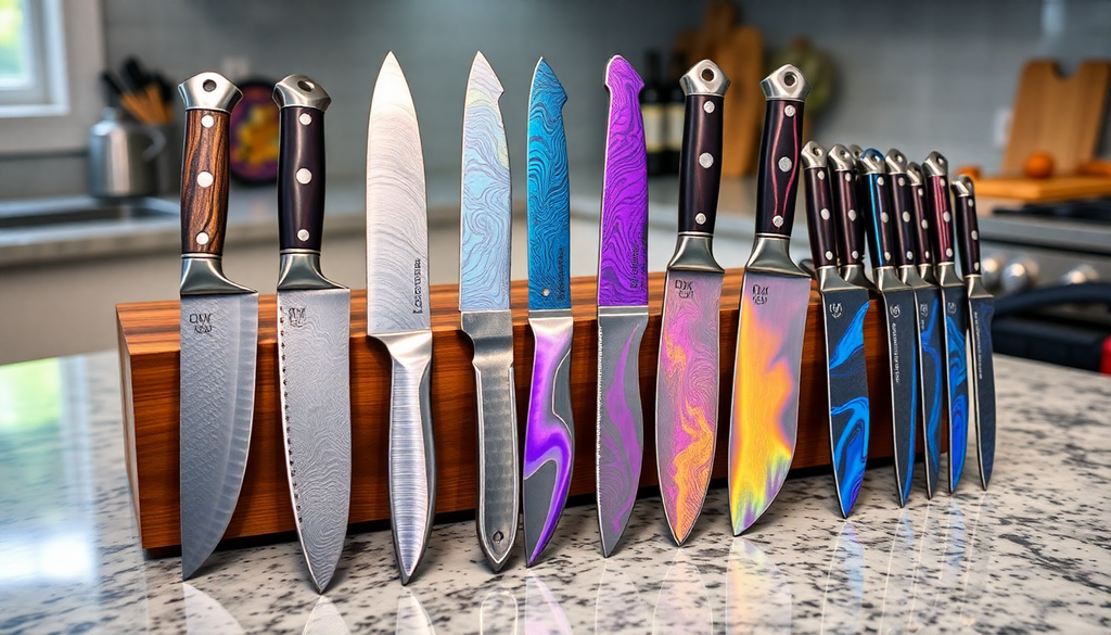 2025's Top Unique Damascus Knife Kits and Iridescent Knife Sets: A Culinary Aesthetic Revolution