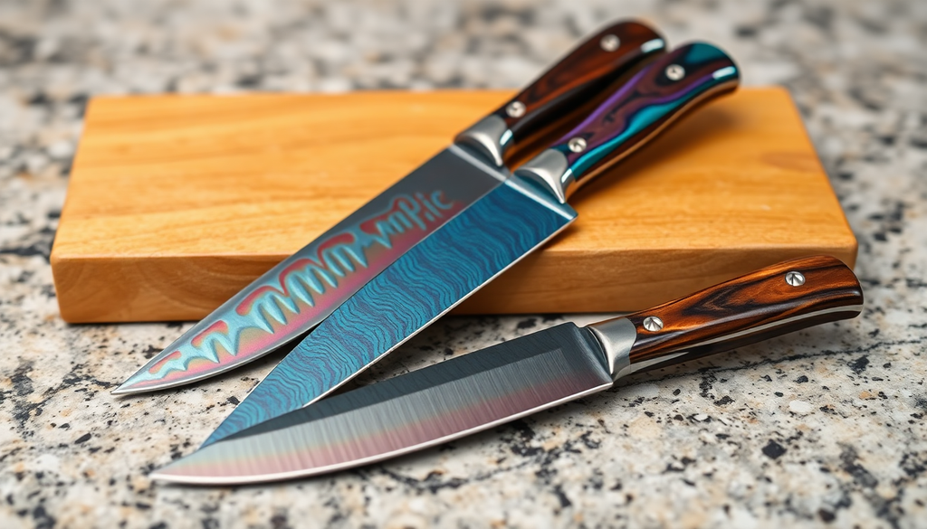 2025's Guide to the Most Colorful and Unique Damascus Knife Kits: Elevate Your Kitchen Aesthetic with Iridescent Cutlery