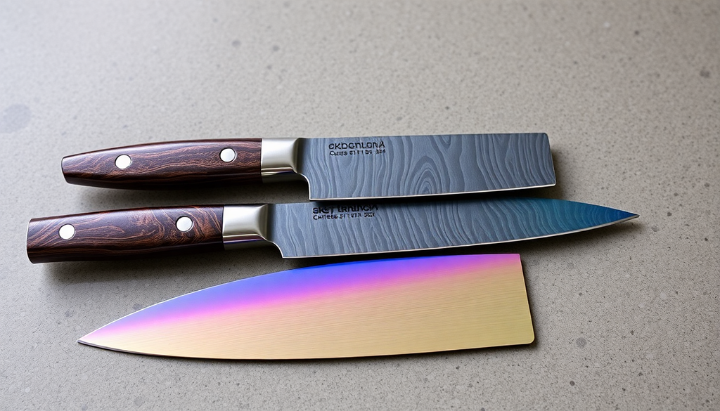 Revolutionizing Commercial Kitchen Safety: Advanced Coating Technologies and Durability Strategies for Damascus, PVD, and Rainbow Titanium Chef Knives in 2025