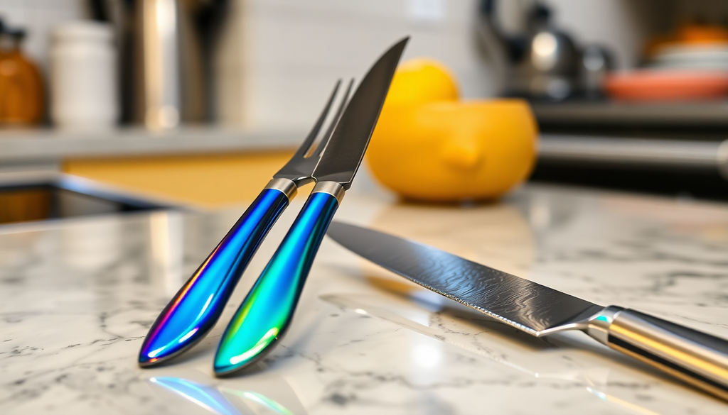 2025's Top Unique Damascus Knife Kits and Iridescent Cutlery: Elevate Your Kitchen with Stunning Colorful Tools