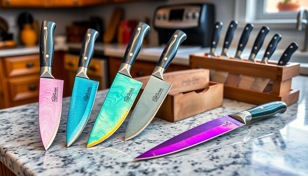 2025's Ultimate Selection of Unique Damascus Knife Kits and Iridescent Knife Collections: A Culinary Must-Have Guide