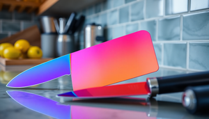 Cutting-Edge Elegance: Discover the Best Iridescent and Rainbow Knife Kits for Modern Kitchens