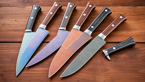 2025's Best Damascus Knife Kits: A Comprehensive Guide to Unique Colorful Cutlery for Every Home Chef