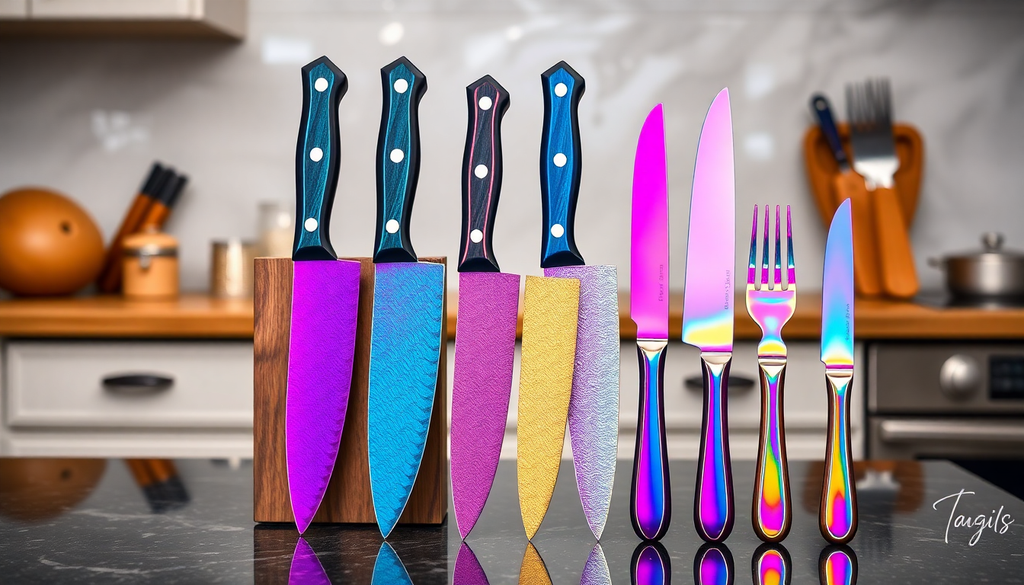 2025's Colorful Culinary Innovation: Discovering the Best Unique Damascus Knife Kits and Iridescent Cutlery for the Modern Chef