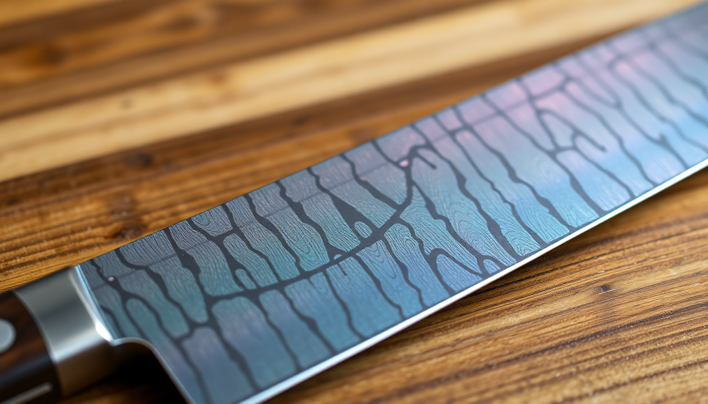 Innovative Techniques for Maintaining the Sharpness and Beauty of Damascus and Iridescent Kitchen Knives