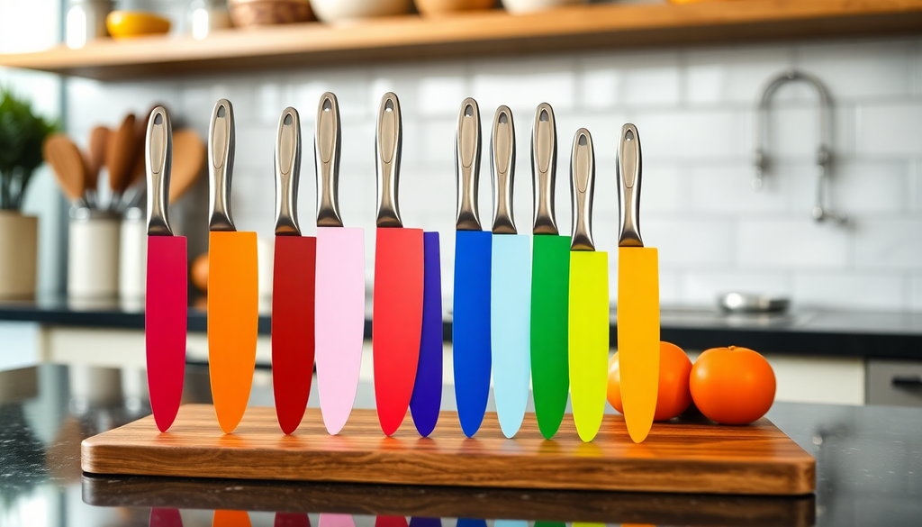 The Spectrum of Flavor: Why Every Kitchen Needs a Rainbow Knife for Culinary Creativity