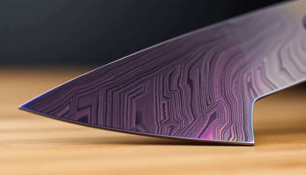 DIY or Professional Repair? How to Diagnose, Restore, and Protect Damascus, Rainbow Titanium, and PVD Chef Knife Finishes