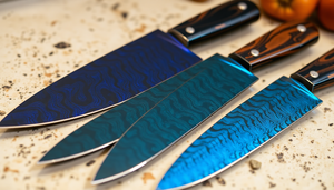 The Colorful Edge: 2025's Top Picks for Iridescent and Damascus Steel Kitchen Knife Sets