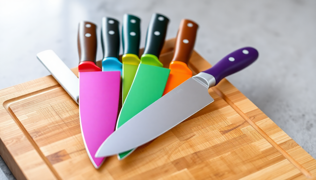 Cutting with Color: The Ultimate Guide to Rainbow Kitchen Knives and Damascus Steel Sets for 2025
