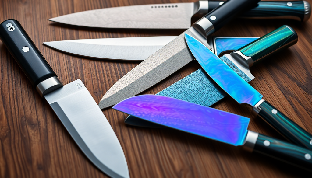 Discover the Best Unique Damascus Knife Kits and Iridescent Cutlery Options for Culinary Enthusiasts in 2025