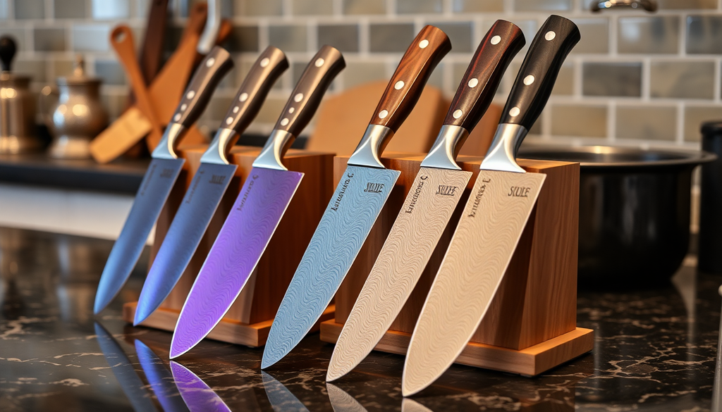 Vibrant Culinary Tools: The Best Iridescent and Damascus Knife Sets to Elevate Your Kitchen Aesthetic in 2025
