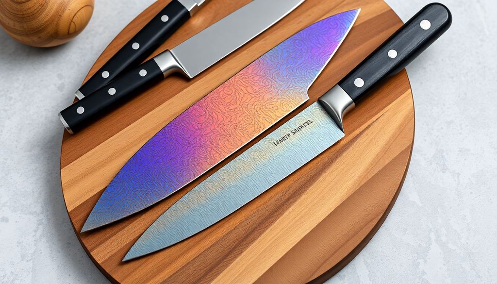 2025's Guide to Iridescent and Unique Damascus Kitchen Knife Sets: Elevate Your Culinary Aesthetic with Colorful Cutlery