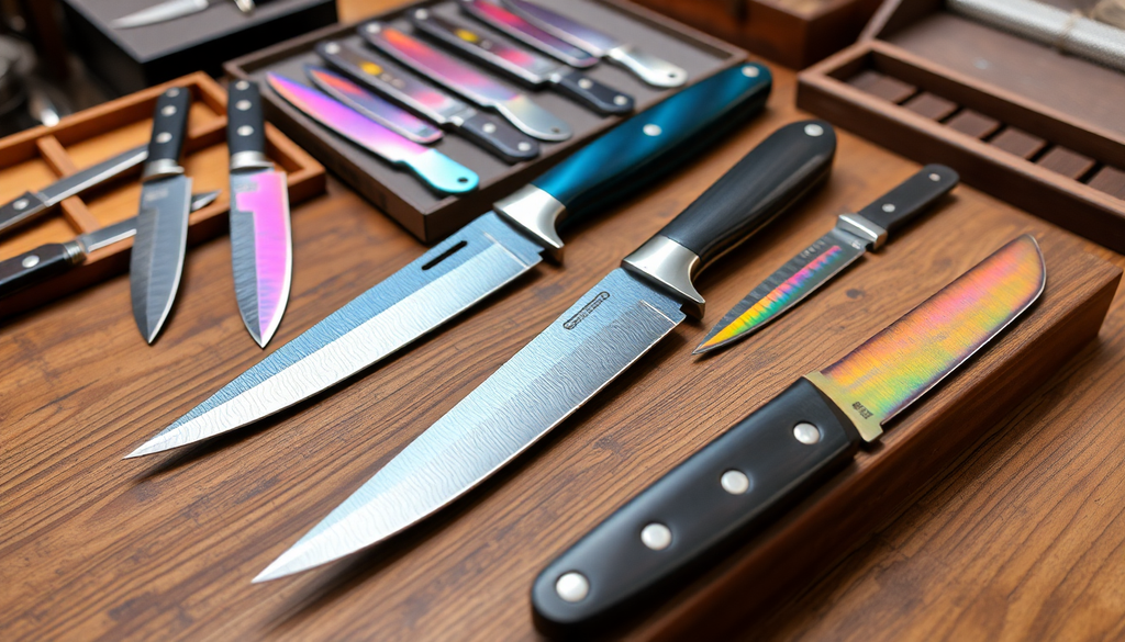 Discover the Best Damascus Knife Kits and Iridescent Knife Sets of 2025: A Comprehensive Guide for Culinary Aficionados