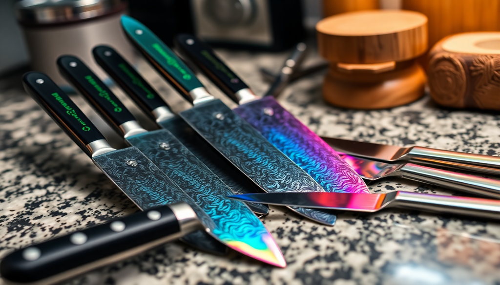 The Ultimate 2025 Review of Unique Damascus Knife Kits and Iridescent Cutlery: Finding Your Perfect Kitchen Companion