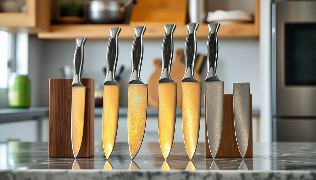 2025's Essential Guide to Iridescent and Damascus Knife Sets: Finding the Perfect Blend for Culinary Excellence