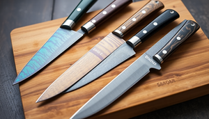 Choosing the Perfect Damascus Knife Set: A Guide to Colorful and Functional Rainbow Cutlery for Every Kitchen