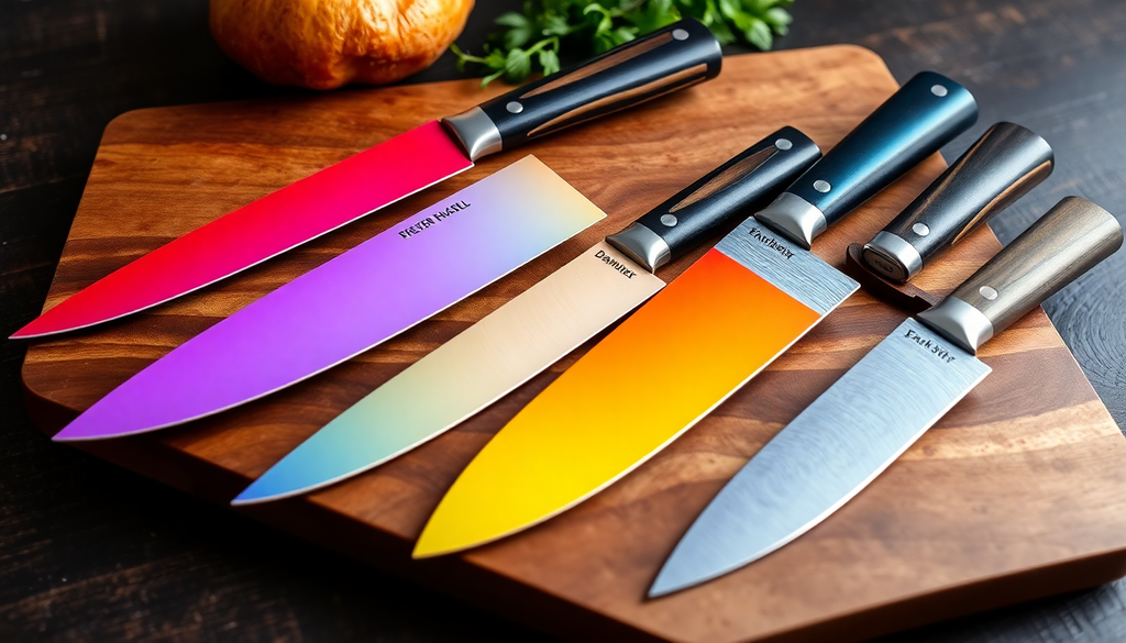 The Colorful Edge: A Comprehensive Guide to Finding the Best Damascus and Rainbow Knives Near You
