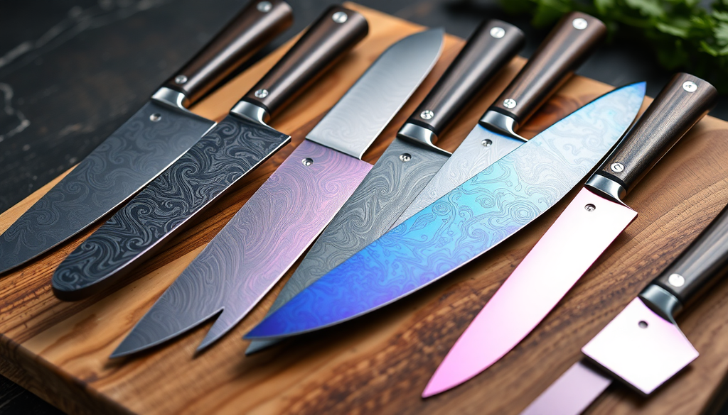 Exploring the Versatility of Damascus and Iridescent Knife Sets: The Ultimate Guide for Culinary Enthusiasts in 2025