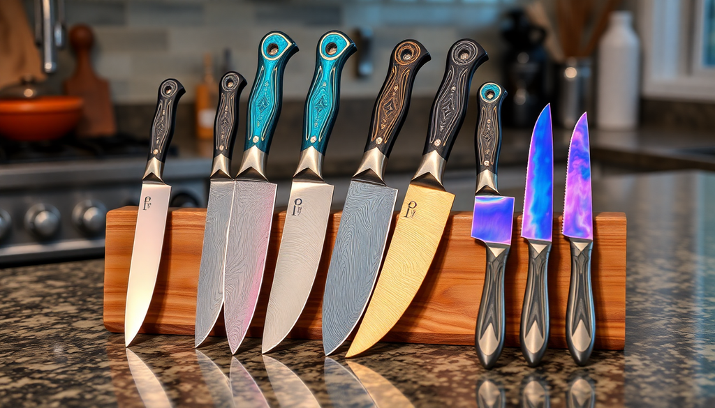 Exploring the 2025 Trends: The Best Unique Damascus Knife Kits and Iridescent Cutlery for Every Kitchen Enthusiast