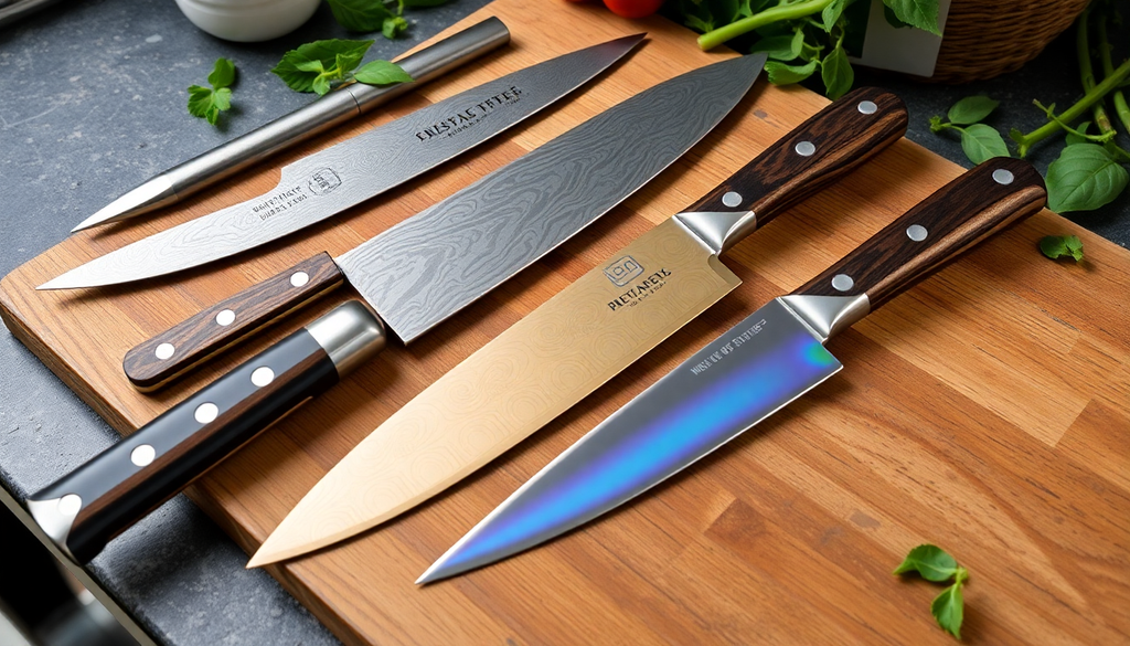 Sustainable Care for Luxury Blades: Eco-Friendly Cleaning, Sharpening & End-of-Life Disposal for Damascus, Rainbow Titanium & PVD Chef Knives