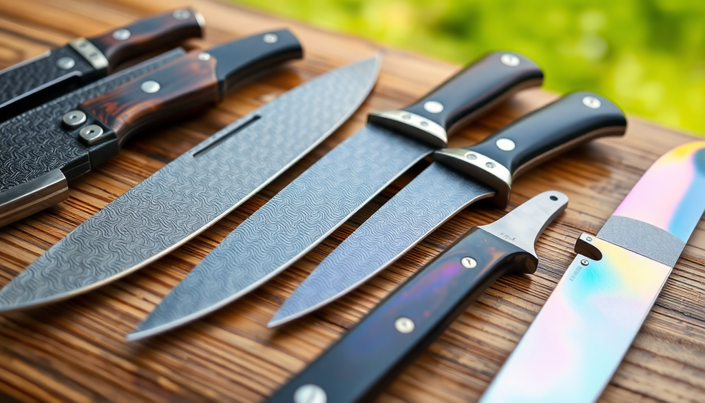 2025's Innovative Culinary Tools: A Guide to the Best Unique Damascus Knife Kits and Iridescent Cutlery for Creative Chefs