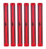 Magnetic Knife/Tool Rack - 6 Red | SiliSlick®