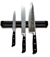 Magnetic Knife/Tool Rack - 4 Black | SiliSlick®